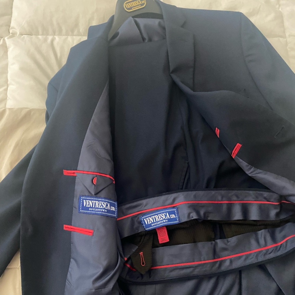Mens Grey and Blue NEW condition suits